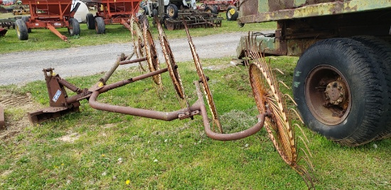 Sitrex 5x 3pt wheel rake