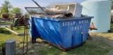 Roll off Dumpster w/Scrap