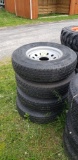 4-235/80 R16 Tires and Rims