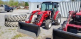 2014 MF 1736 Tractor w/loader, CAB