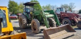 John Deere 6400 Tractor W/Loader