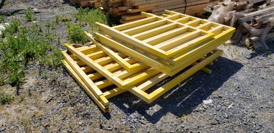 Yellow Fiberglass Fence
