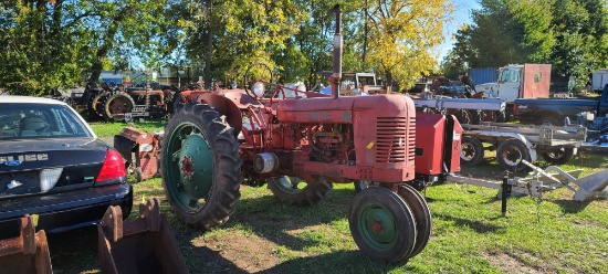 Long Model A Tractor