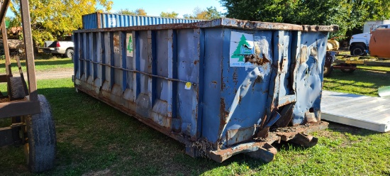 Metal Roll Off Dumpster
