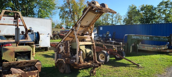 Hydraulic Winch Cart
