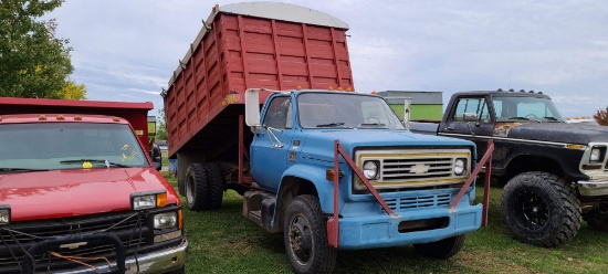 Chevy C60 Grain Truck TITLE
