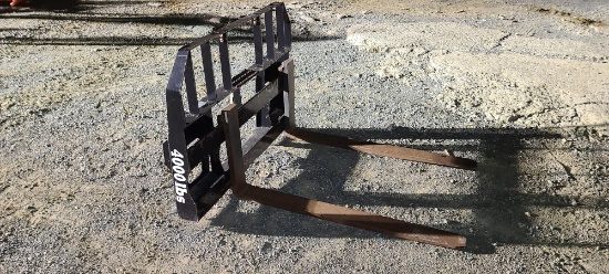 Ansung PF46C Universal Quick Attach Pallet Forks