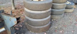 4 275-80 R22.5 Tires And Rims