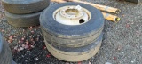 2 295-75 R22.5 Tires And Rims