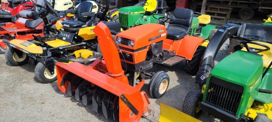 Ariens S-14 H Hydrostatic Mower w/snowblower (RUNS)(LOCAL DEALER TRADE IN)