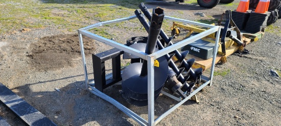 New Skidloader PHD w/ 9", 12", 18" Augers