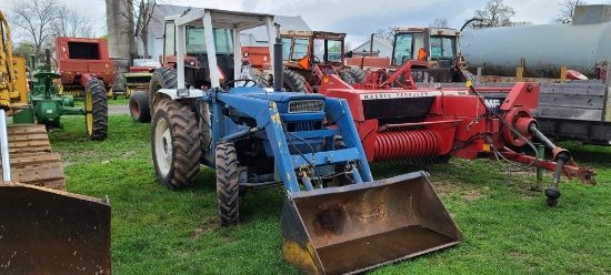 Long 4wd Tractor W/Loader (AS IS)