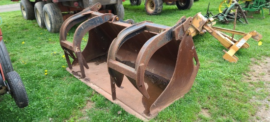 6' Double Grapple Bucket