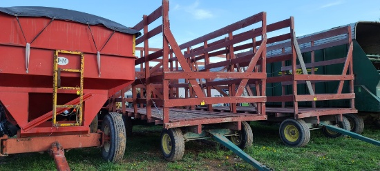 Wooden Hay Wagon