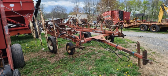 H&S 8wheel Bi-Fold Rake