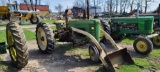 JD B Gas Tractor W/Loader (AS IS)