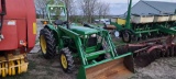 John Deere 950 Tractor W/JD 80 Loader (RUNS)