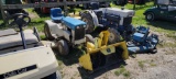 John Deere 112 Riding Mower W/Snowblower (Runs)