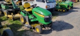 2008 John Deere X300 Riding Mower (RUNS)