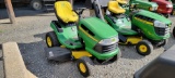 2009 John Deere LA125 Riding Mower (RUNS)
