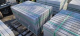 Skid of Charcoal Tudor Finish Pavers