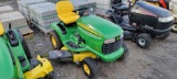 John Deere LT160 Rifding Mower (Runs)