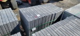 Skid of Charcoal Tudor Finish Pavers