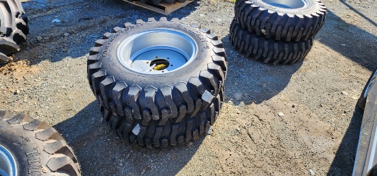 2-New Titan 10.5/80-18 Tires & Rims