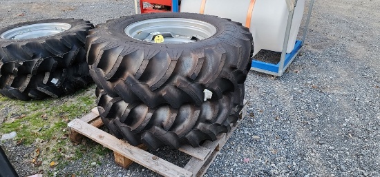 2-New Titan 13.6R24 Tires & Rims