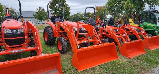 2021 Kubota L2510D Compact Tractor W/LA525 Loader (RIDE AND DRIVE) (LIKE NEW)