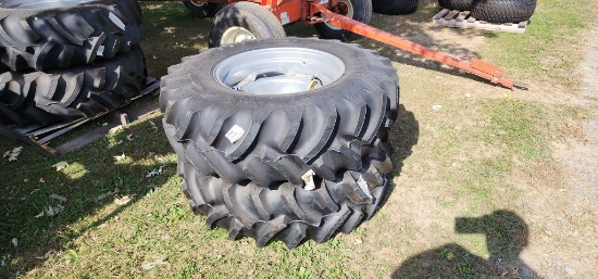 2-New Titan 13.6R24 Tires & Rims