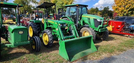 2010 John Deere 5075E Tractor W/553 Loader (RIDE AND DRIVE)