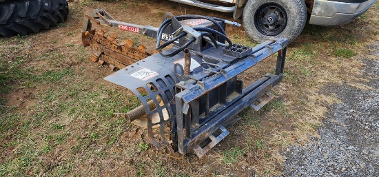 Skidloader Trencher