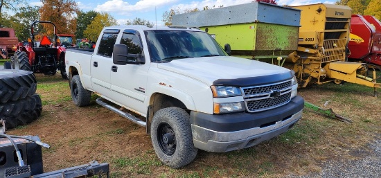 2001 Chevy 2500 Duramax Pickup (RUNS)(TITLE)