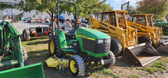 2001 John Deere 4200 Compact HST W/72" Belly Mower (RUNS AND DRIVES)
