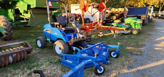 2004 New Holland MC28 6' Front Cut  Mower W/7020 5' Front Blade (RUNS)