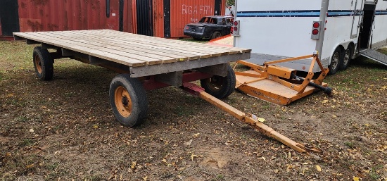 Wooden Flat Wagon