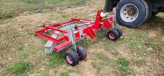 2009 Redexim V-Groom 3pt. Verti-Goom