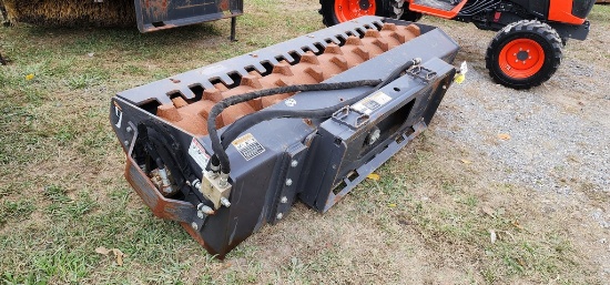 2015 7' Bradco Skidloader Padfoot Roller