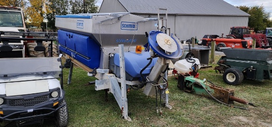 2008 Schmidt Stratos Stainless Steel Salt Spreader
