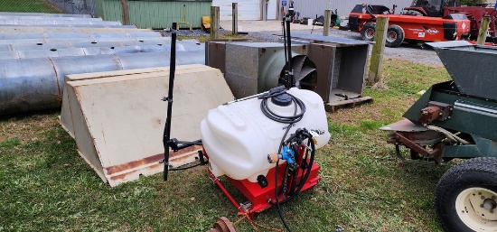 Finco 55 Gallon 3pt. Sprayer
