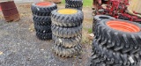 New 4-10x16.5 Cat Skidloader Tires & Rims