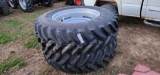 2-New Titan 480/80R38 Tires & Rims