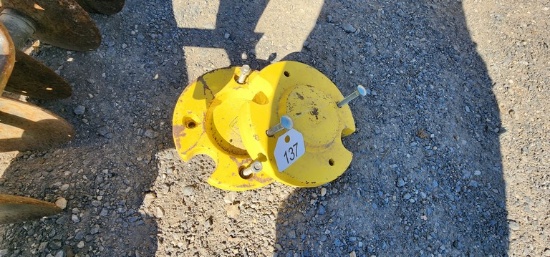 2-John Deere Wheel Weights