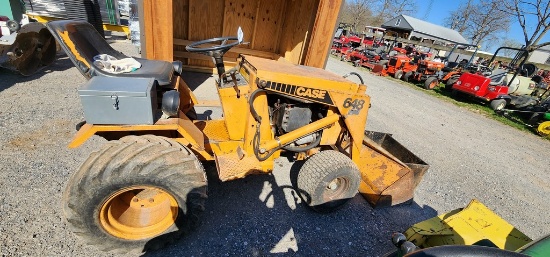 Case 648 Tractor w/loader (RUNS)
