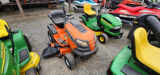 Husqvarna YTH24U48 riding Mower (RUNS)(DEALER TRADE IN)