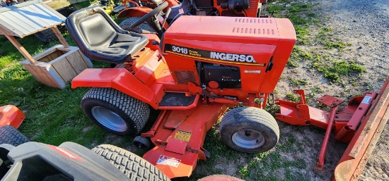 Ingerso1 3018 Riding Mower w/front Blade