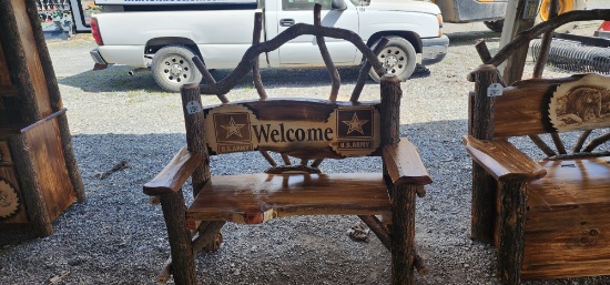 New Army Park Bench