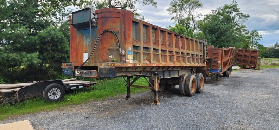 1986 Natec 2 Axle Waste Trailer (TITLE)