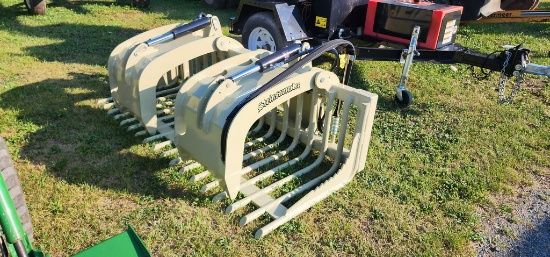 New Steinsammler 830 7' Skidloader Rock Grapple Bucket